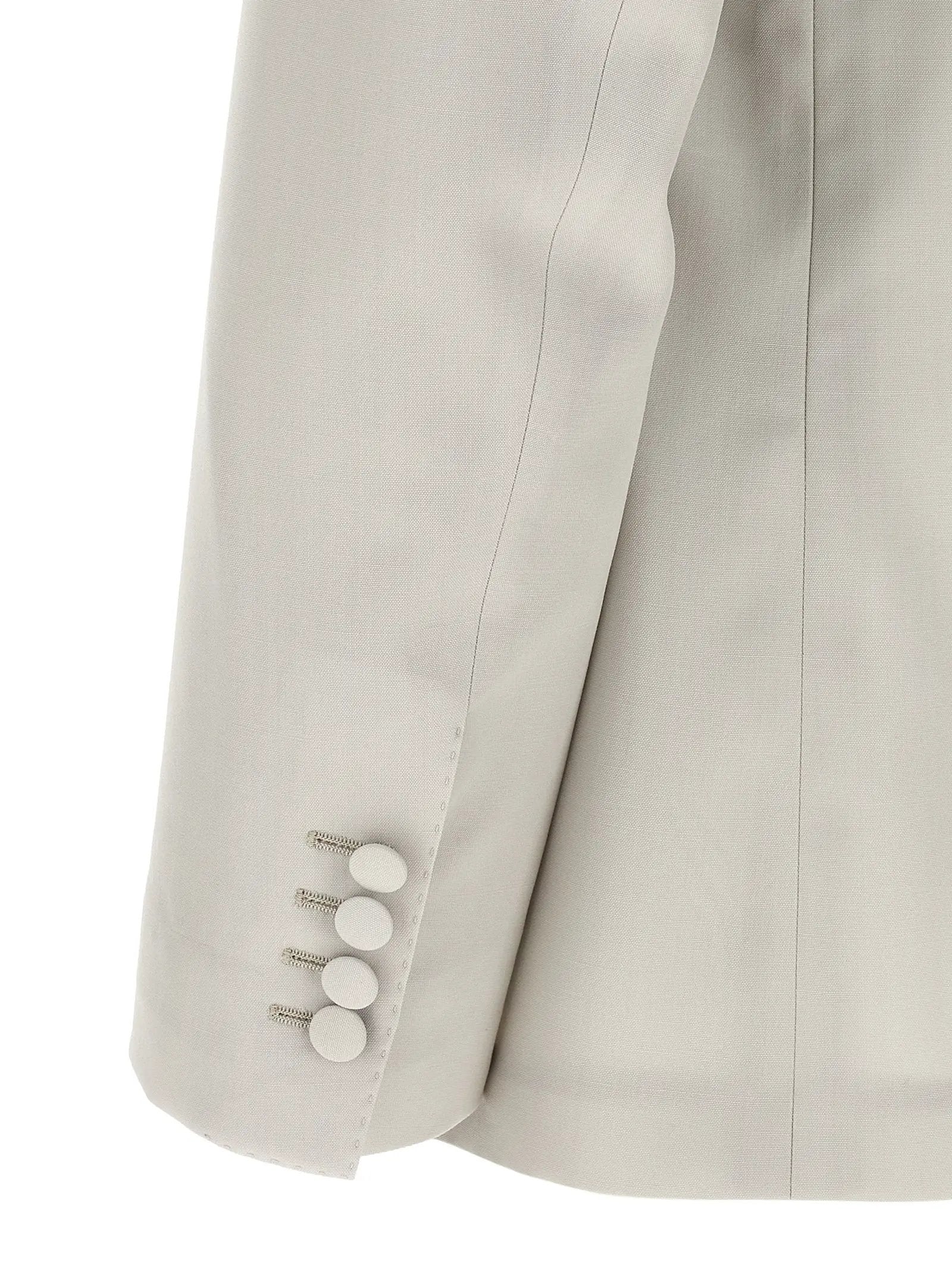 Blazer Dolce & Gabbana en Laine Vierge Grise