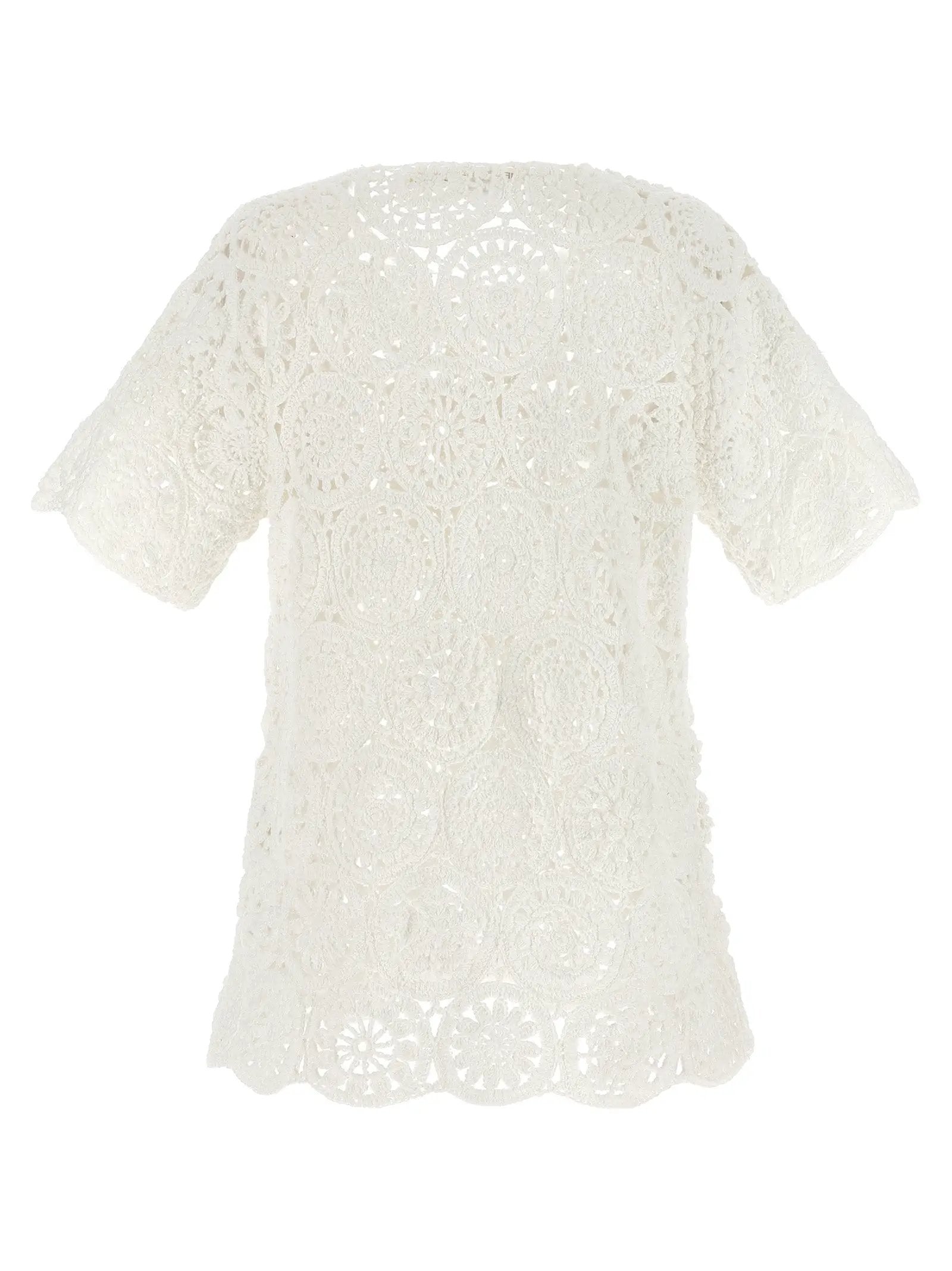 Comme Des Garçons White Cotton T-Shirt
