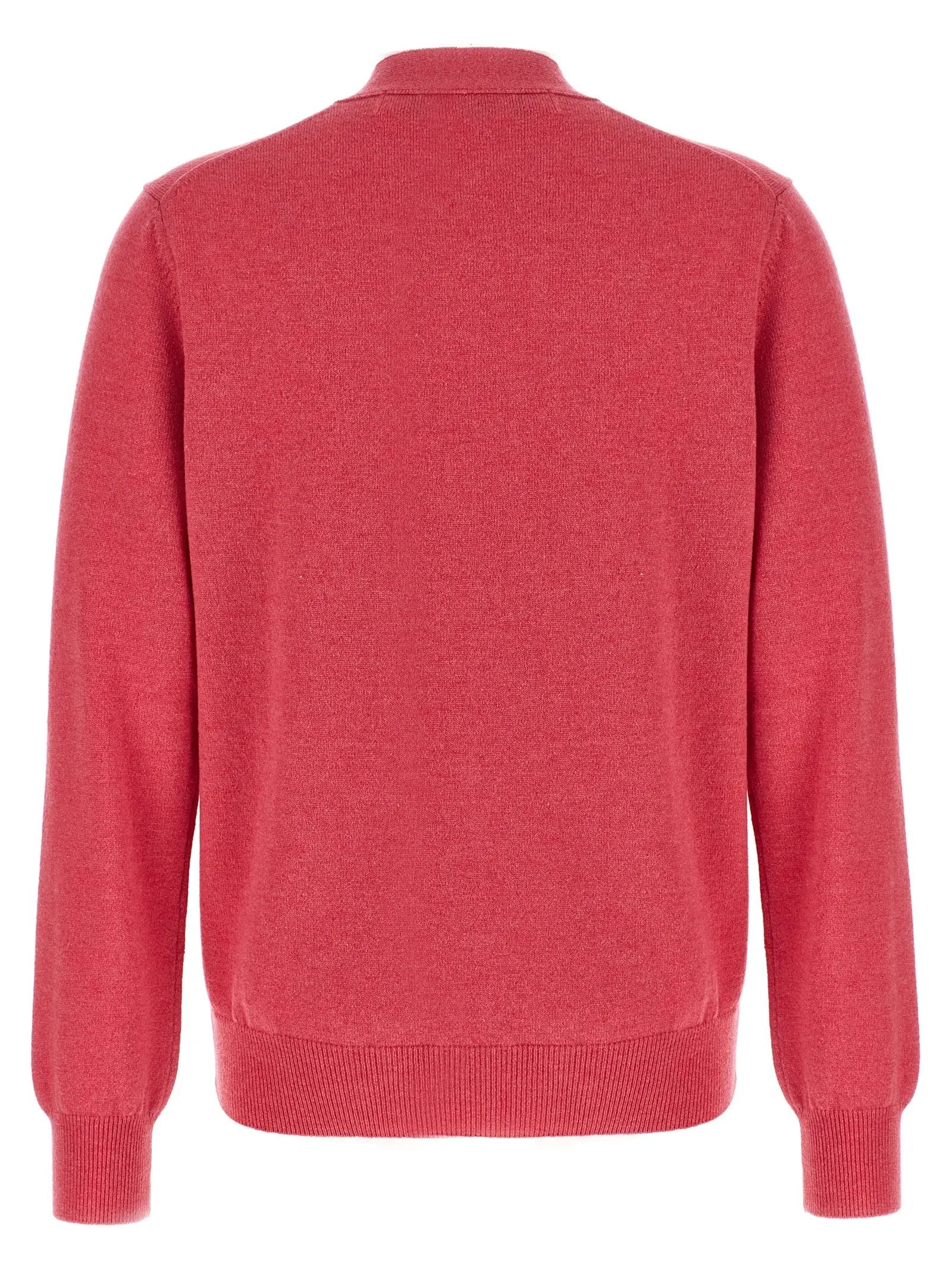 Comme Des Garçons Play Multicolor Wool Cardigan