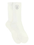 Brunello Cucinelli White Cotton Socks