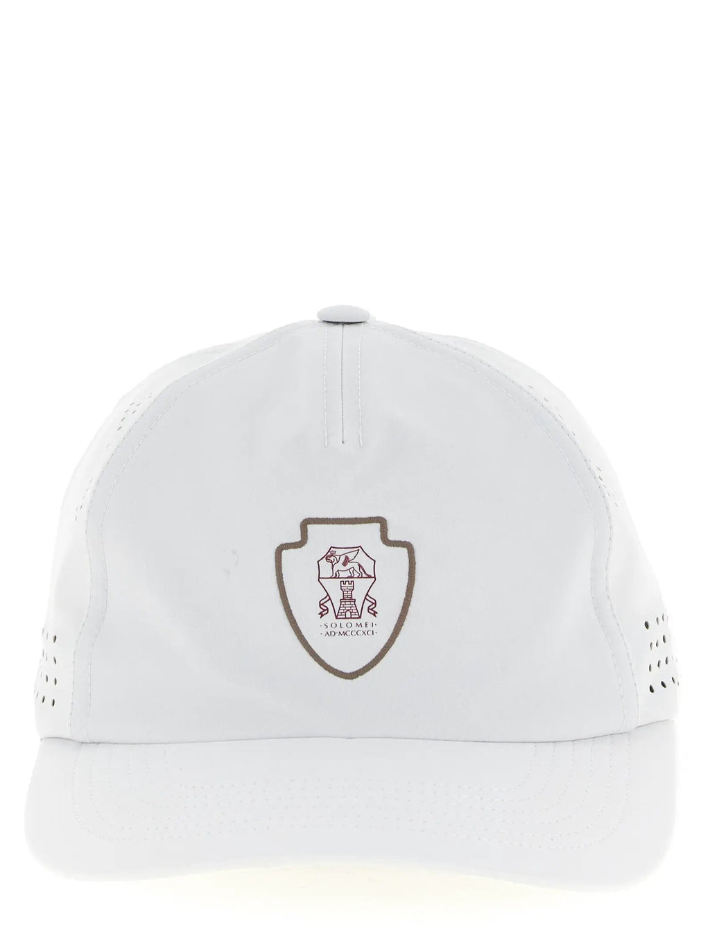Casquette en nylon blanc Brunello Cucinelli