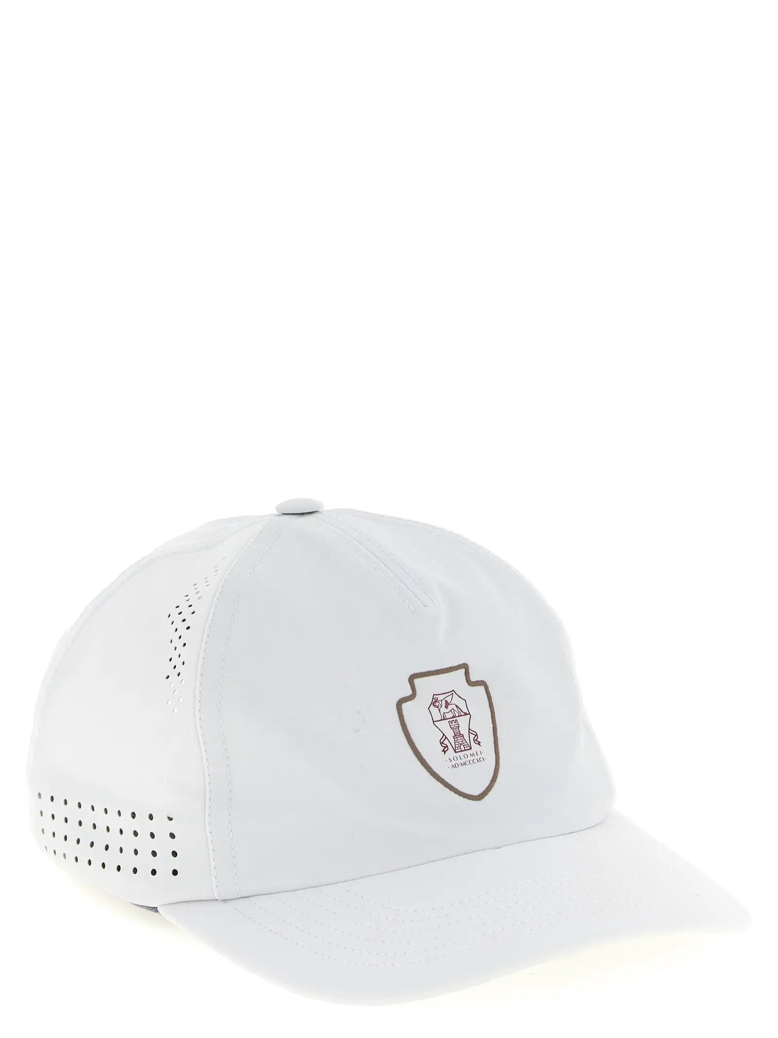 Brunello Cucinelli White Nylon Cap (Baseball Hat)