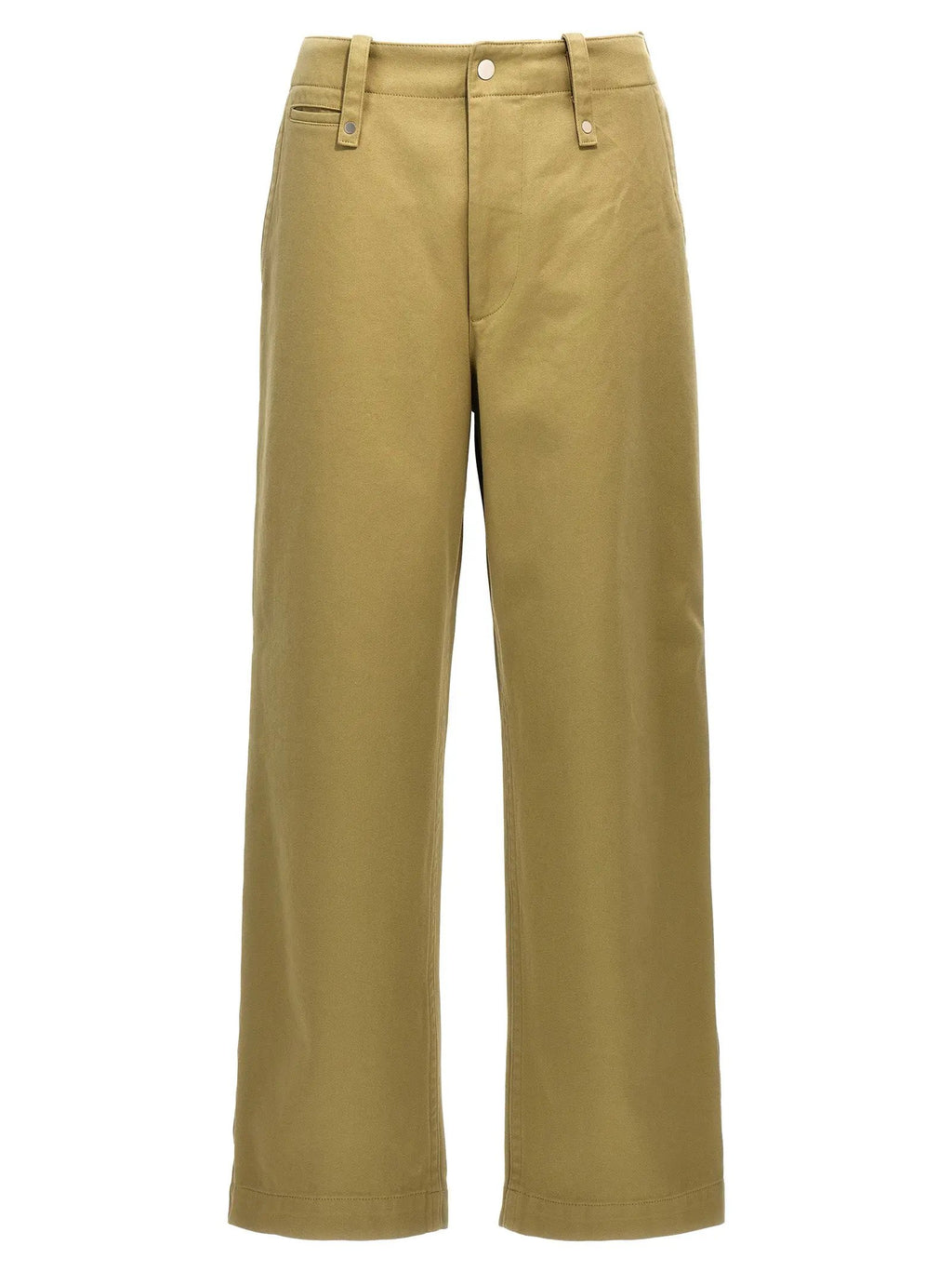 Burberry Beige Cotton Casual Pants