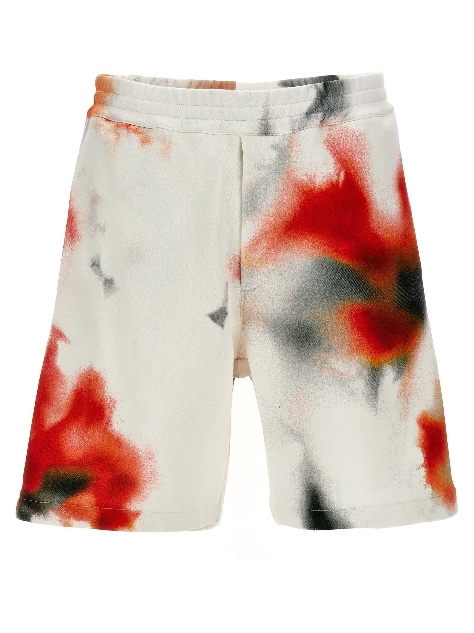 Alexander McQueen Multicolor Cotton Bermuda Shorts