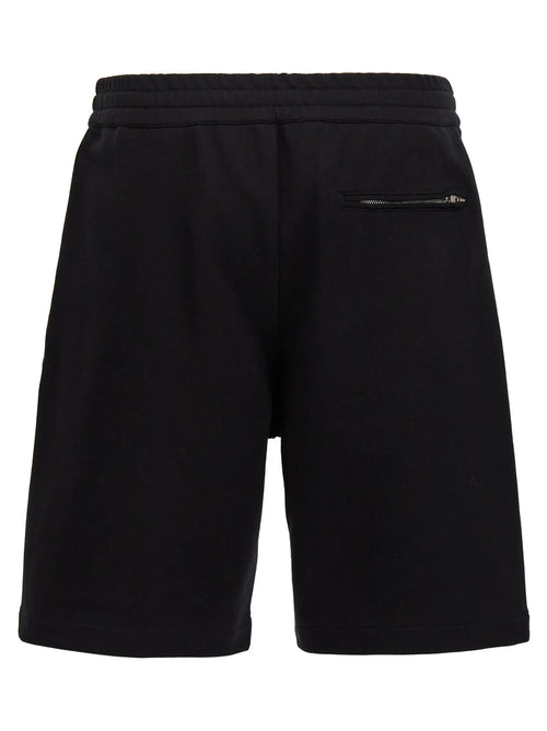 Shorts Bermudes Alexander McQueen en Coton Noir