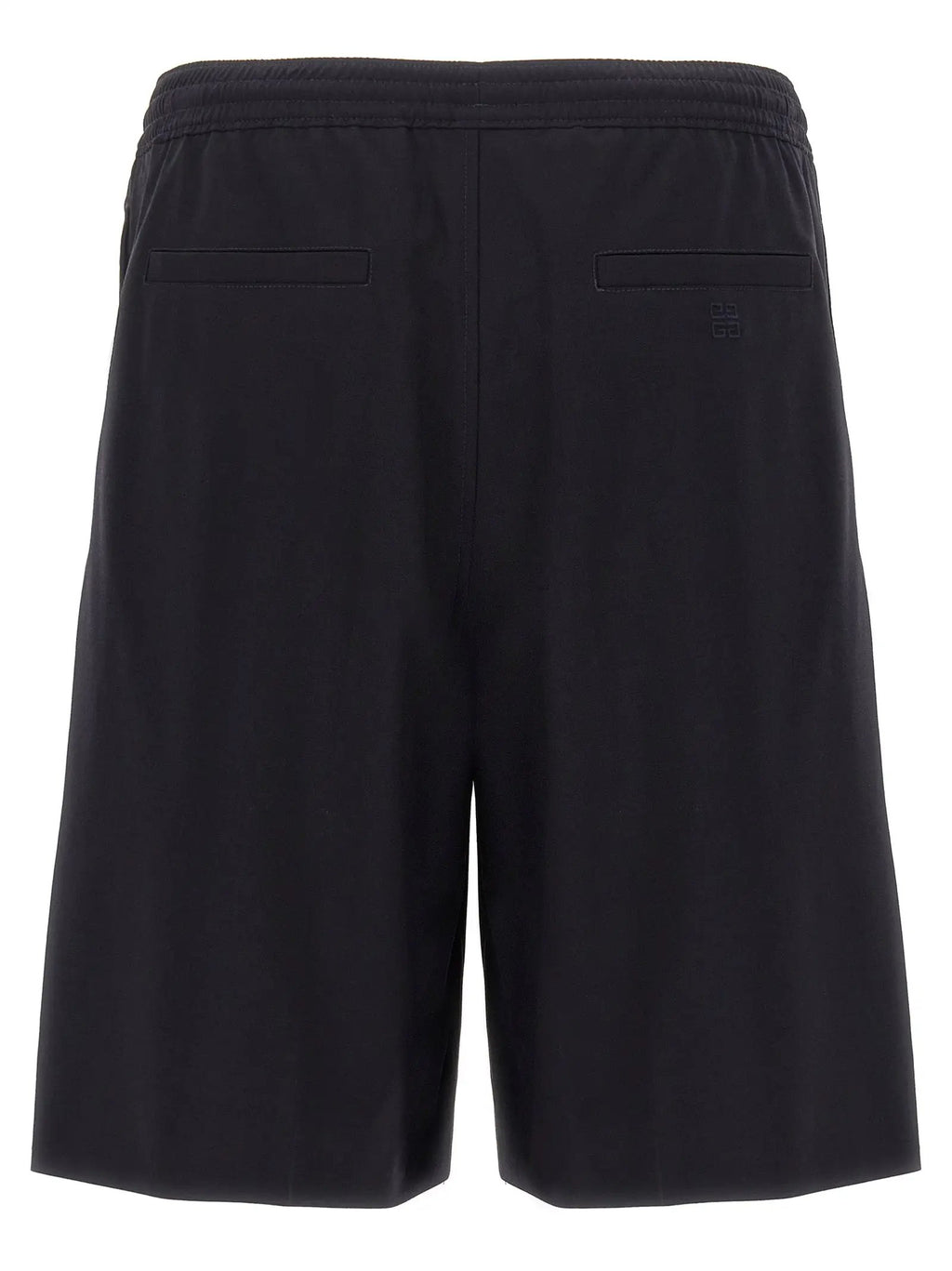 Givenchy Blue Elastane Bermuda Shorts