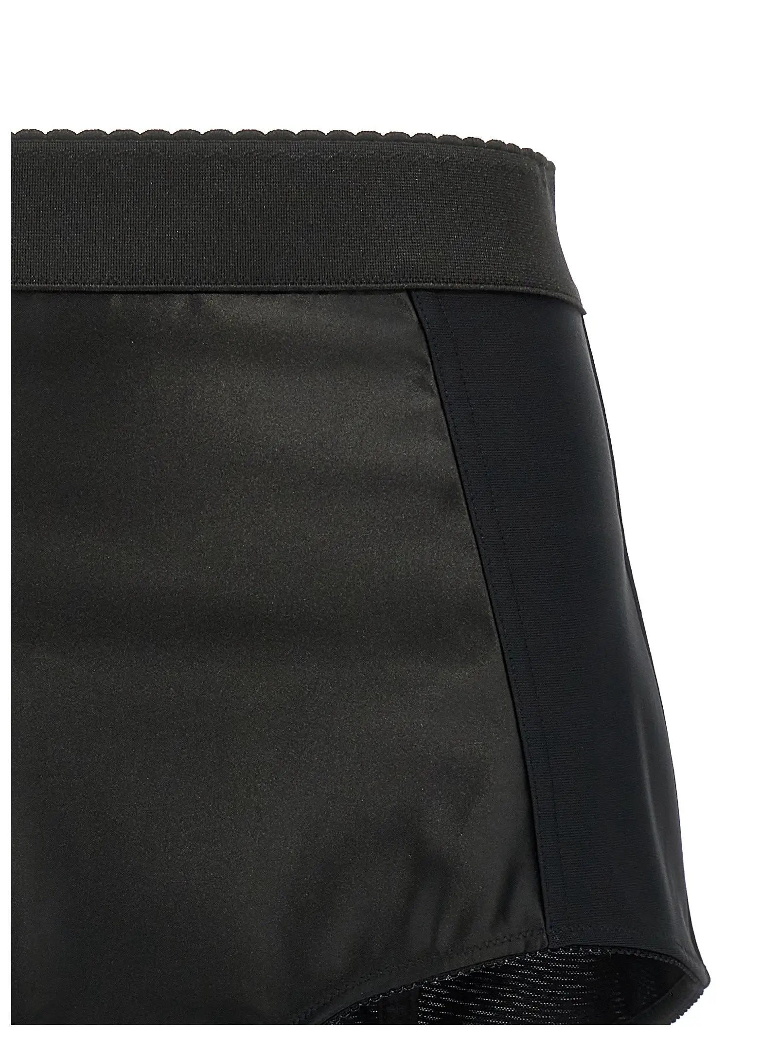 Short Bermuda en Polyamide Noir Dolce & Gabbana