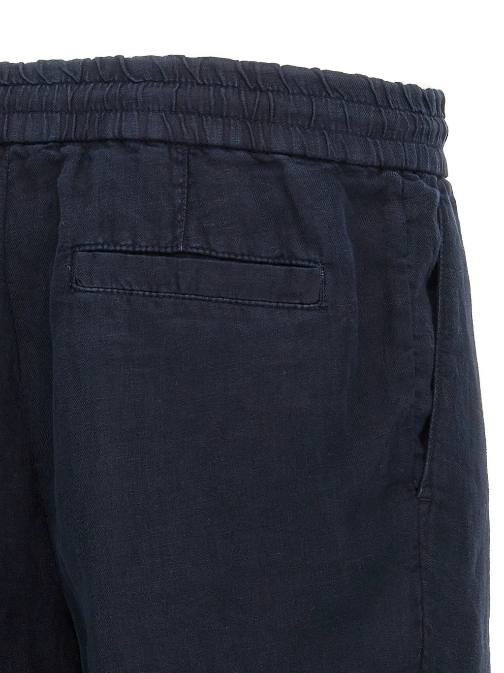 Brunello Cucinelli Blue Linen Bermuda Shorts