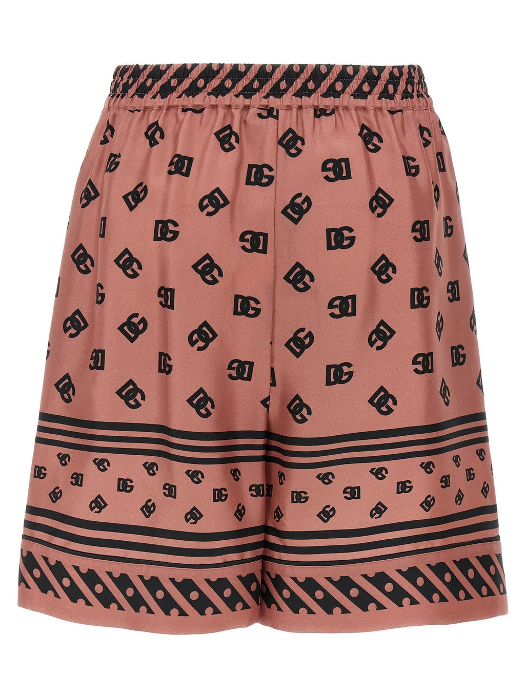 Dolce & Gabbana Dolce & Gabbana Multicolor Silk Bermuda Shorts