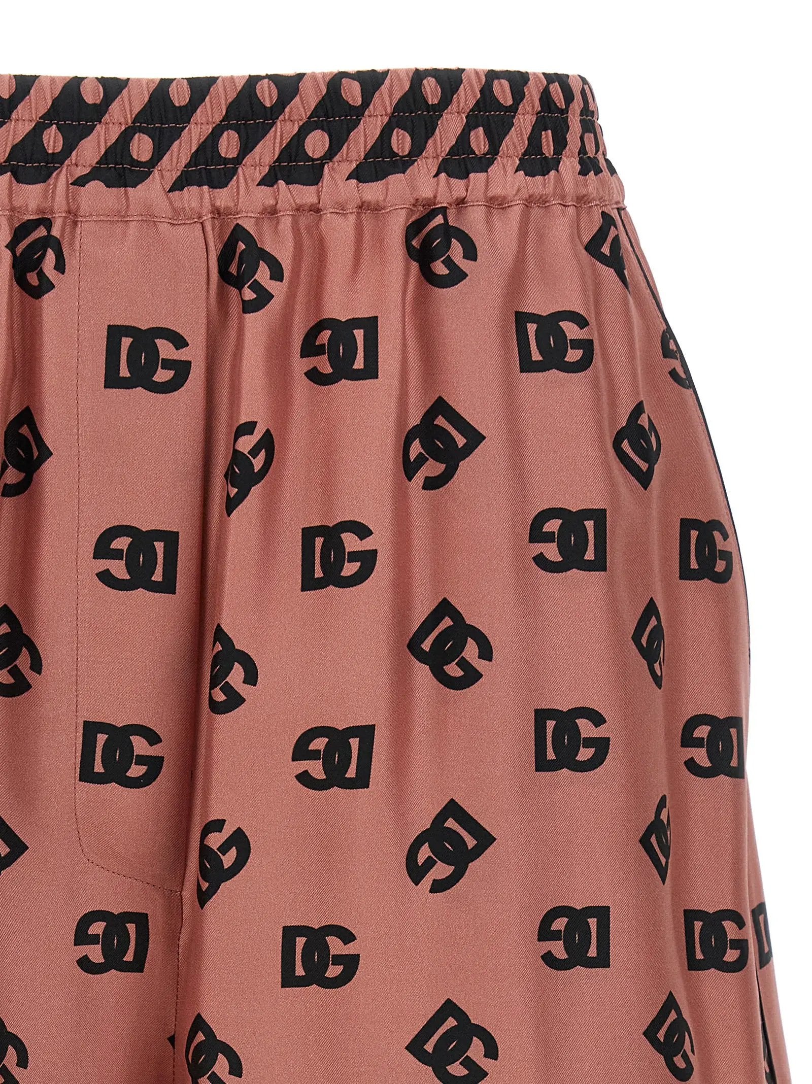 Dolce & Gabbana Dolce & Gabbana Multicolor Silk Bermuda Shorts