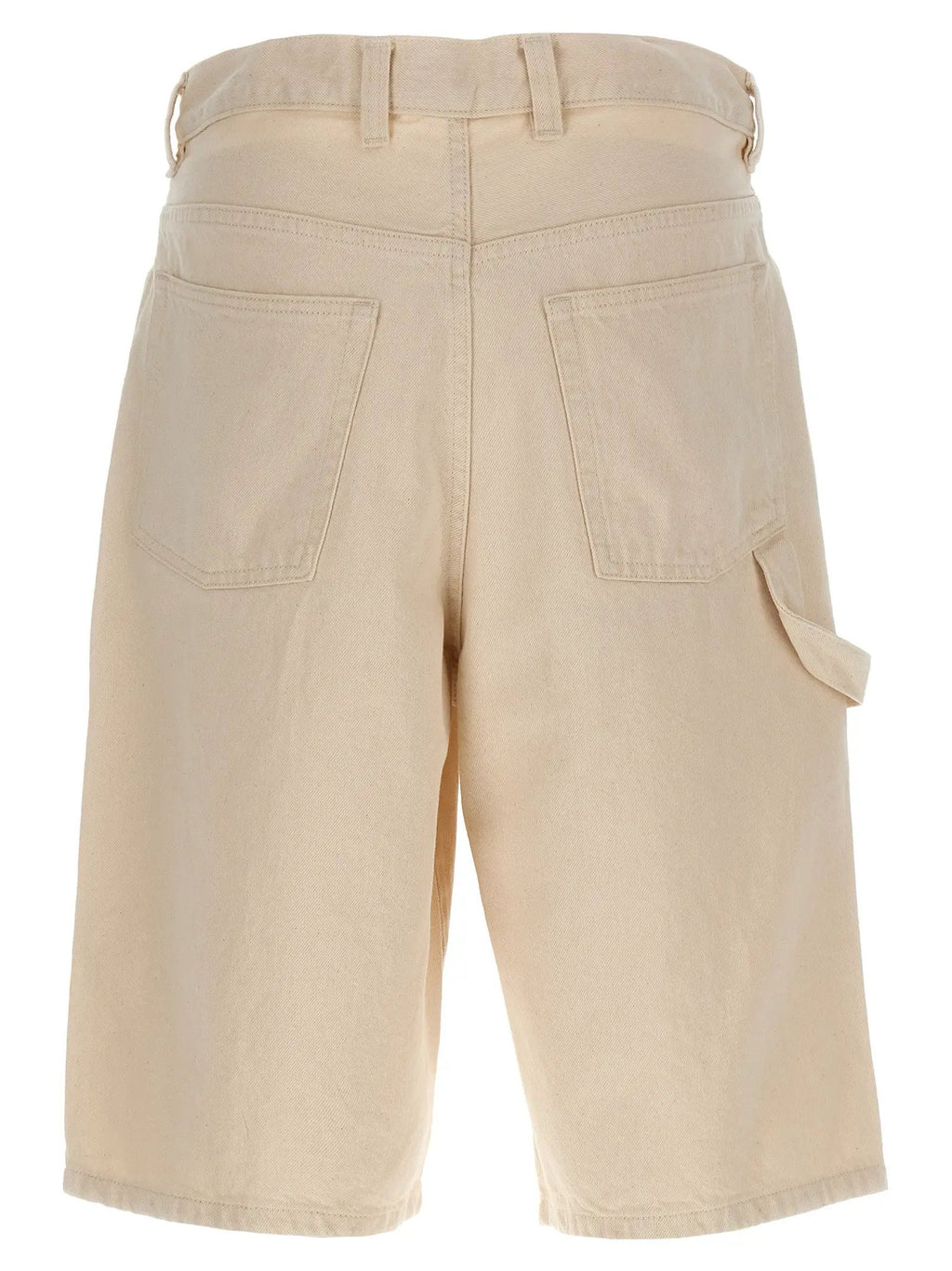 A.P.C. Beige Cotton Bermuda Shorts