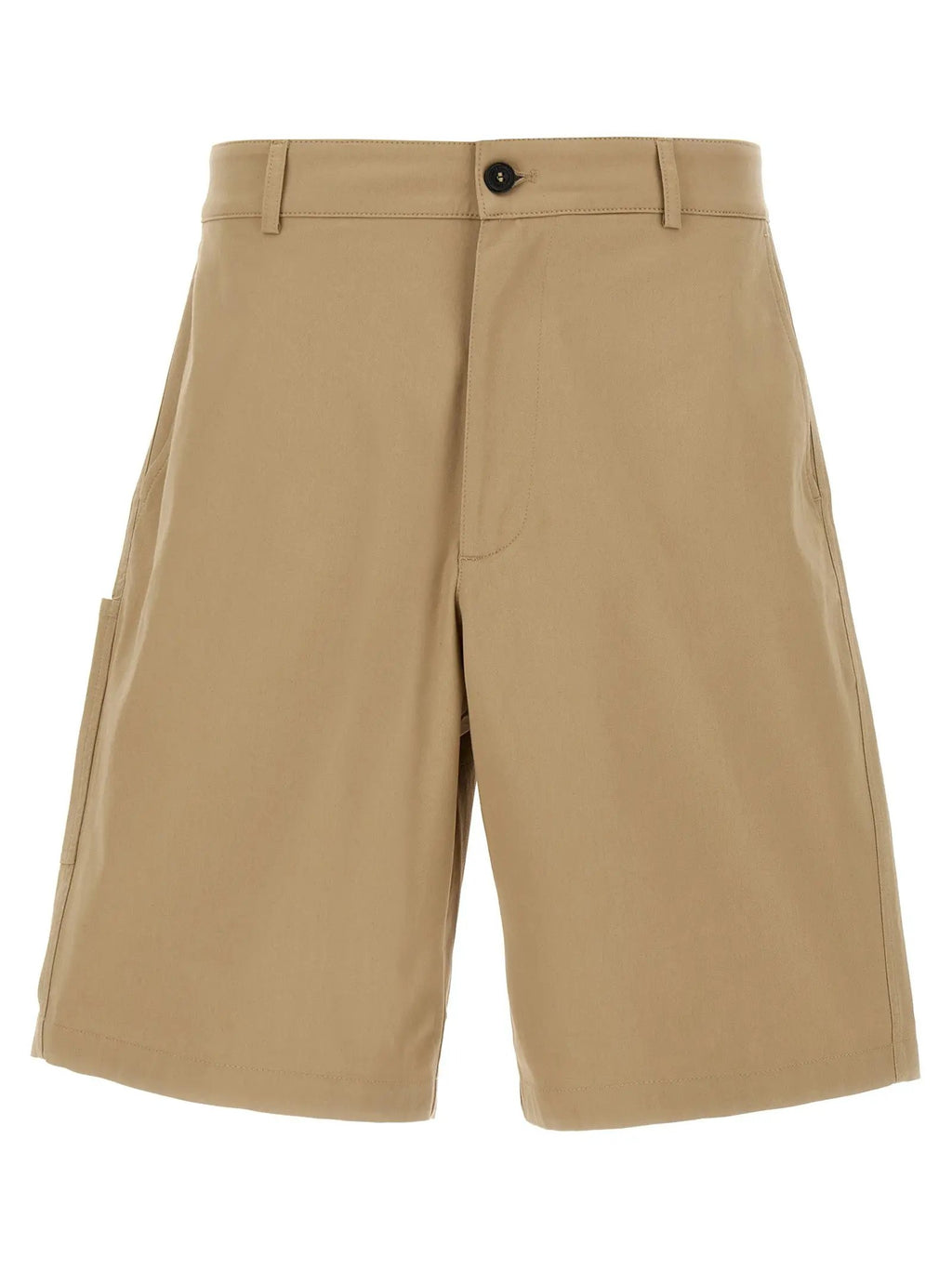 Department 5 Beige Cotton Bermuda Shorts