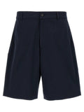 Department 5 Blue Cotton Bermuda Shorts