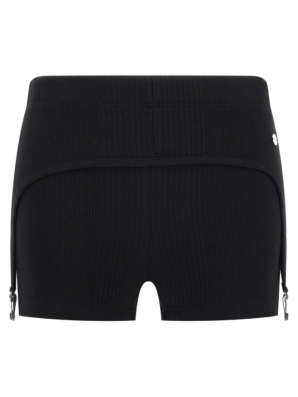 Jean Paul Gaultier Jean Paul Gaultier Black Cotton Bermuda Shorts