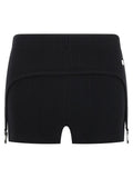 Jean Paul Gaultier Jean Paul Gaultier Black Cotton Bermuda Shorts