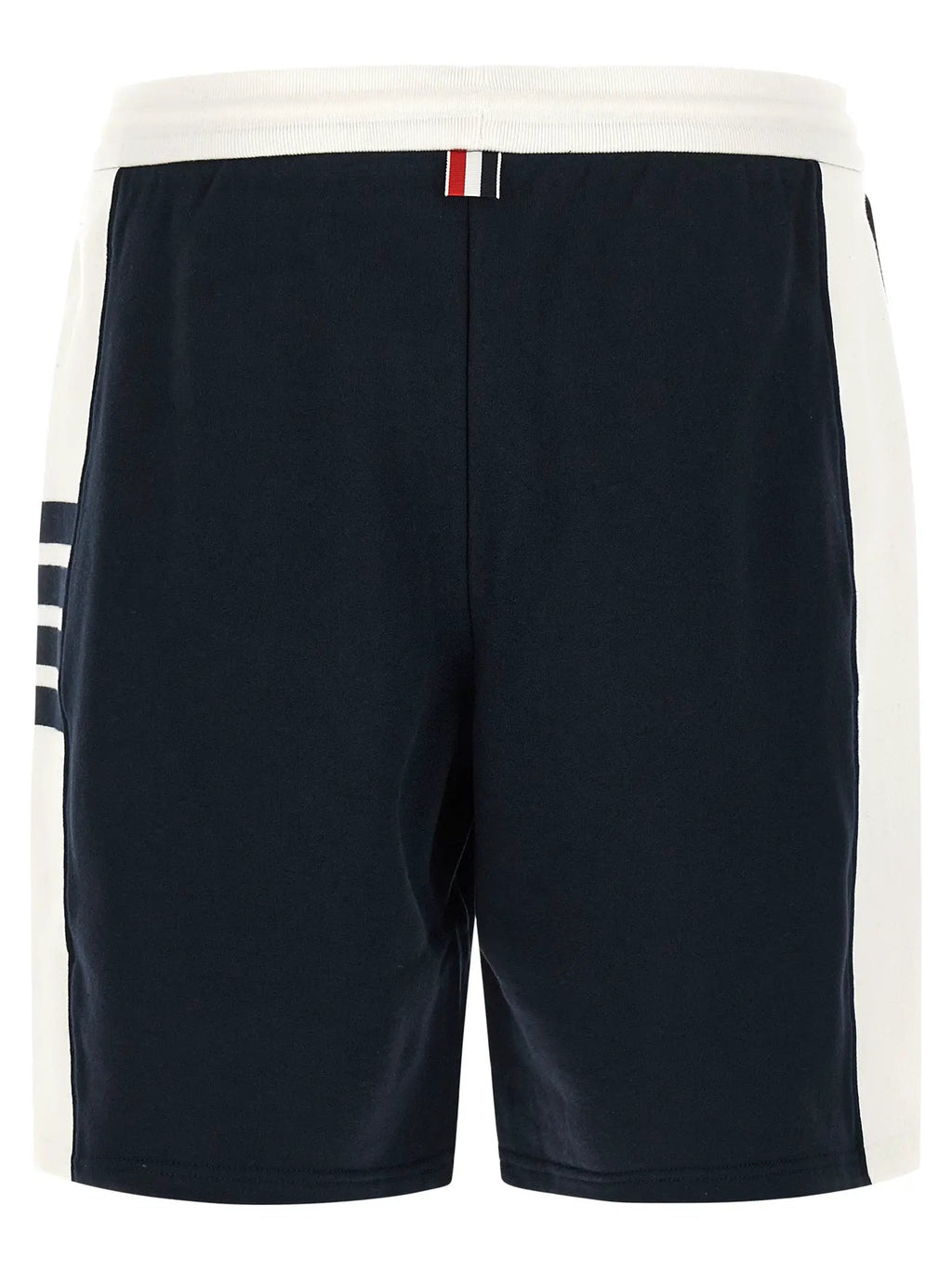 Thom Browne Blue Cotton Bermuda Shorts