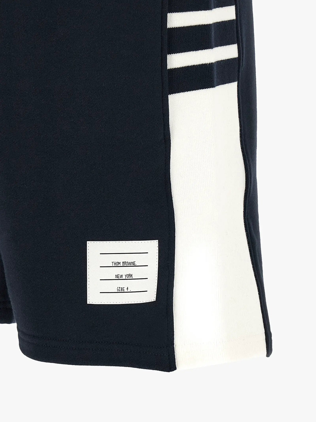 Thom Browne Blue Cotton Bermuda Shorts