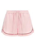 Off-White Multicolor Viscose Bermuda Shorts