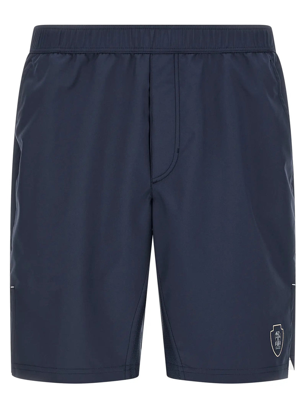 Brunello Cucinelli Blue Polyester Bermuda Shorts