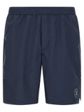 Brunello Cucinelli Blue Polyester Bermuda Shorts
