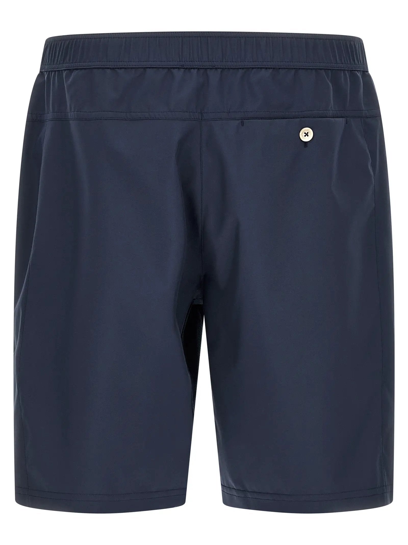 Brunello Cucinelli Blue Polyester Bermuda Shorts