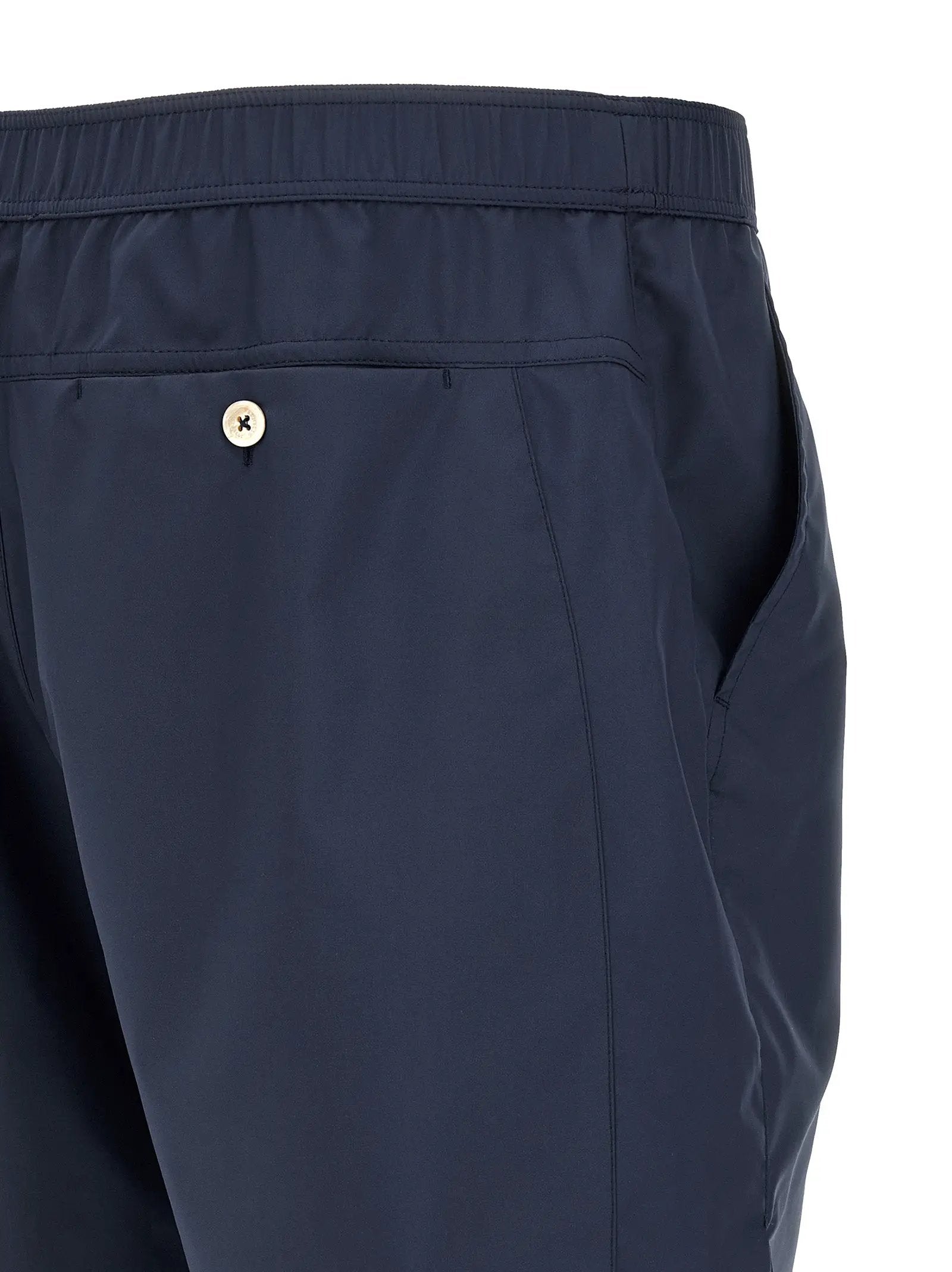 Brunello Cucinelli Blue Polyester Bermuda Shorts
