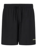 Casablanca Black Silk Bermuda Shorts
