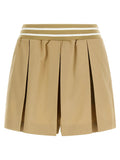 Moschino Beige Cotton Bermuda Shorts