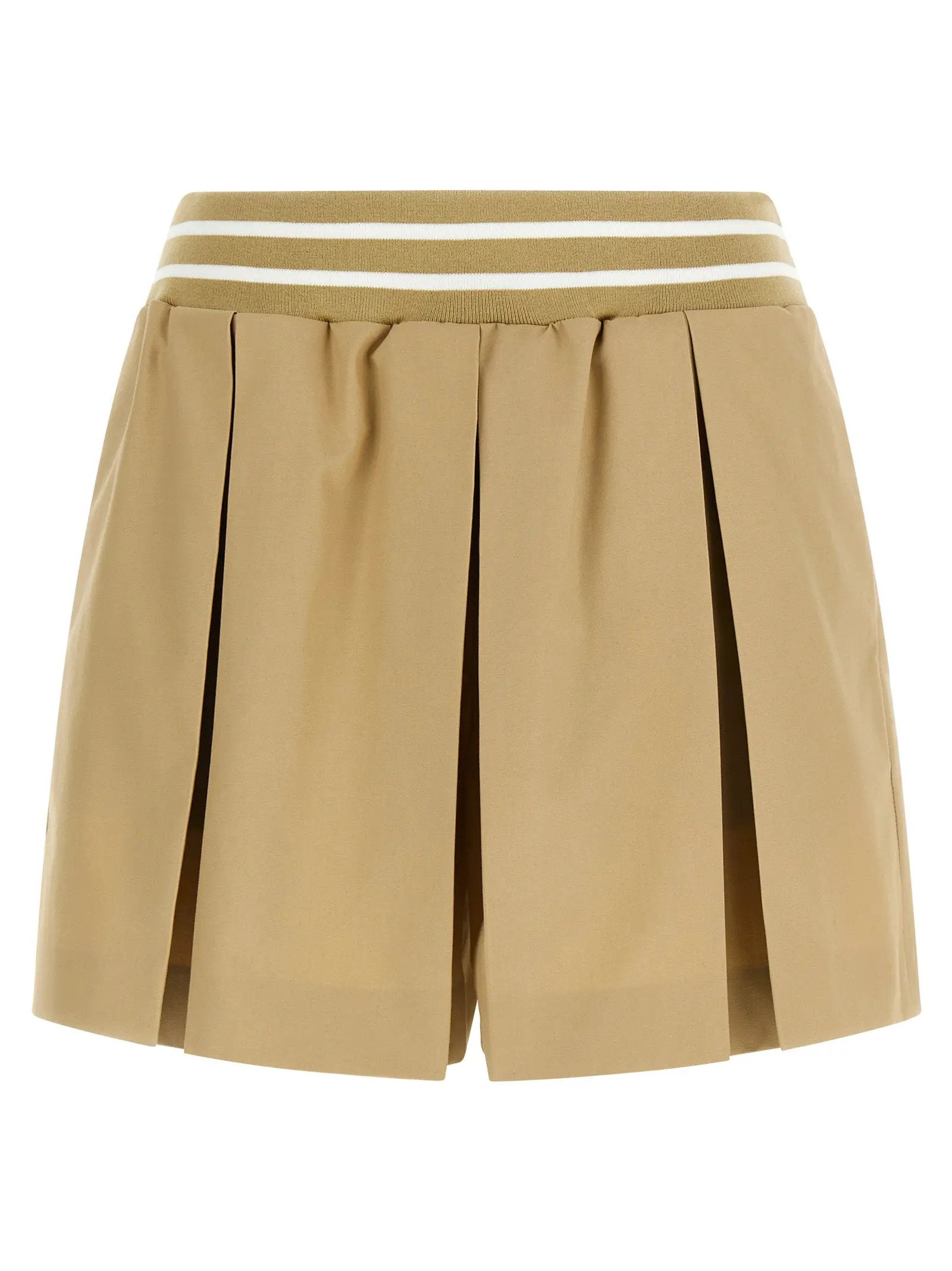 Moschino Beige Cotton Bermuda Shorts