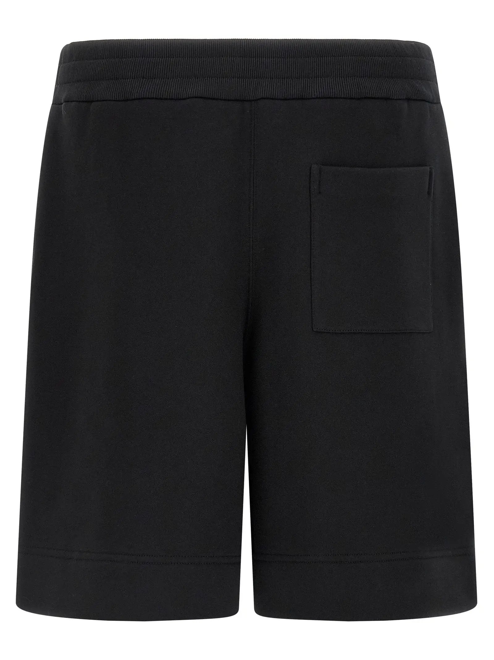 Jil Sander Black Cotton Bermuda Shorts