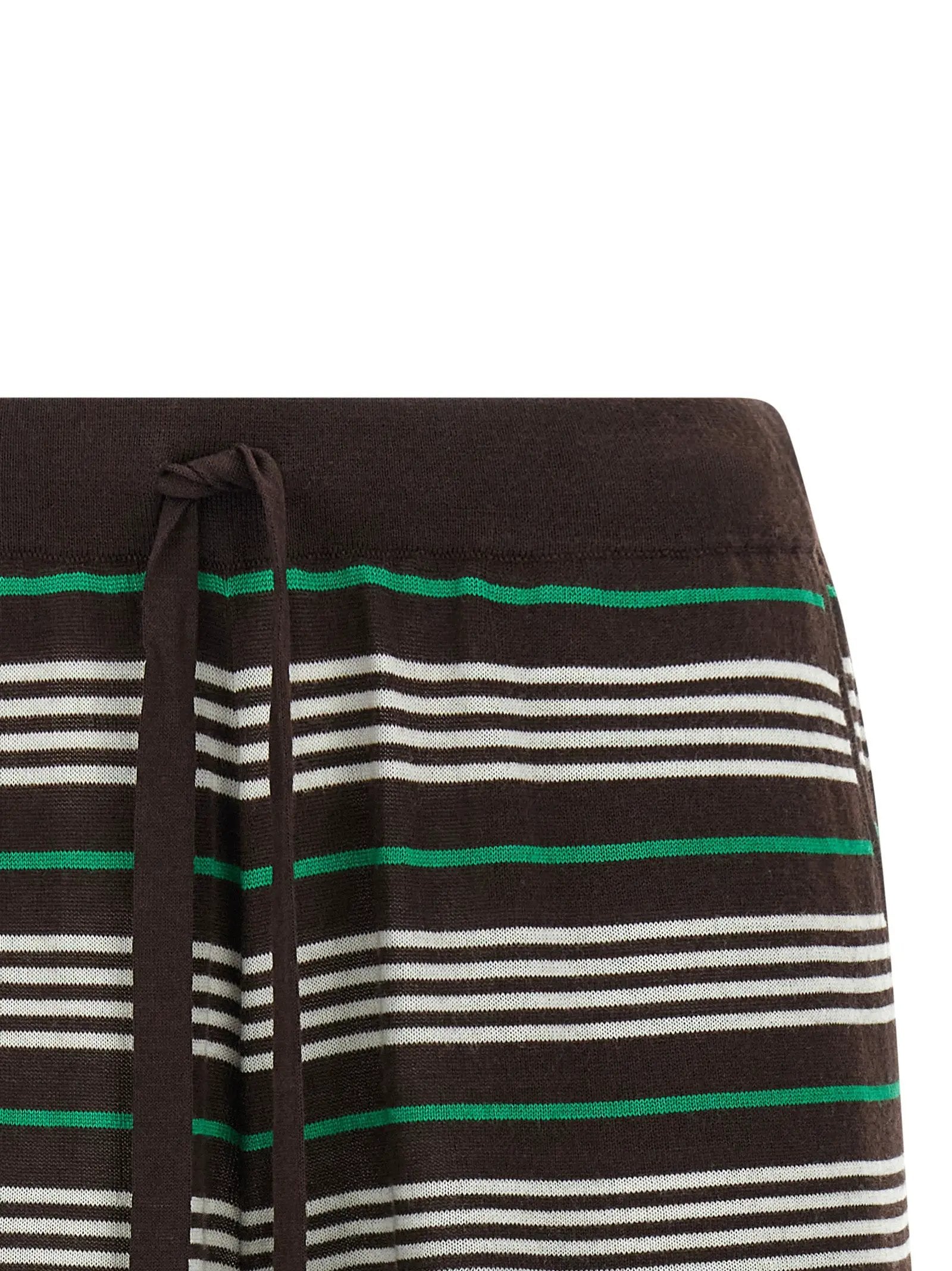 P.A.R.O.S.H. Brown Wool Bermuda Shorts