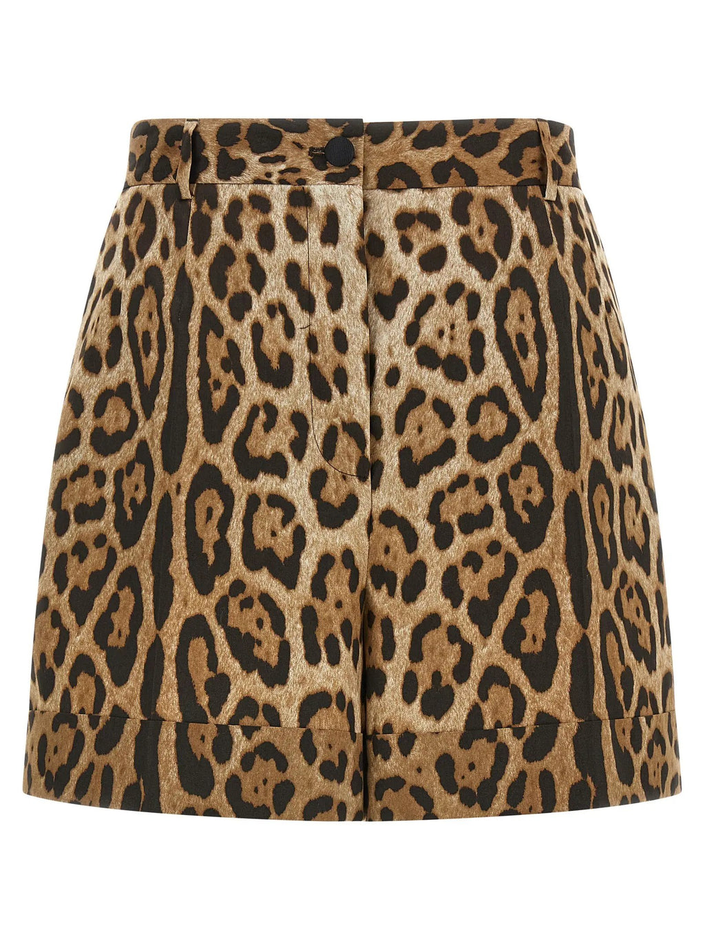 Dolce & Gabbana Brown Cotton Bermuda Shorts