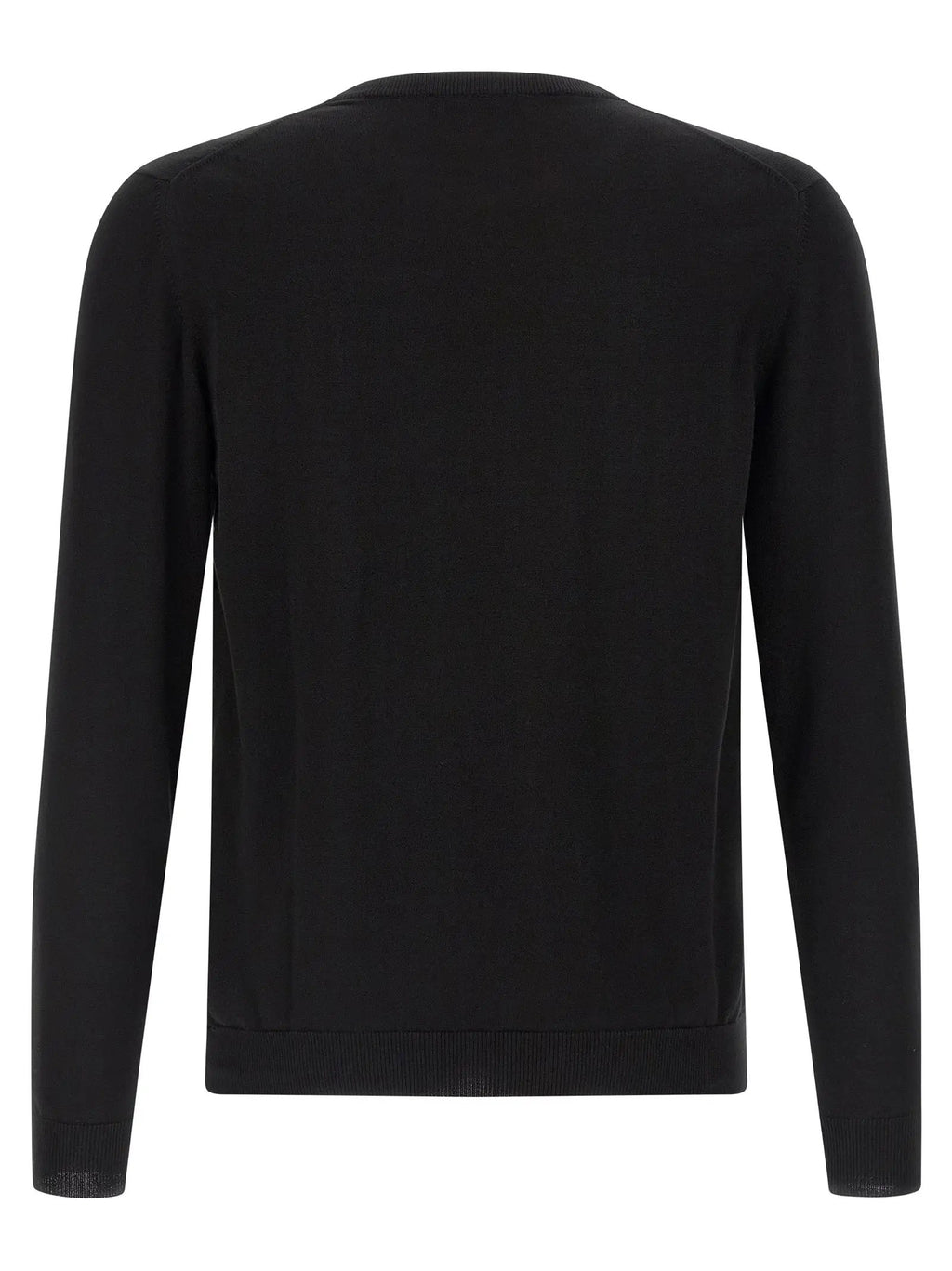 ZANONE Black Cotton Cardigan