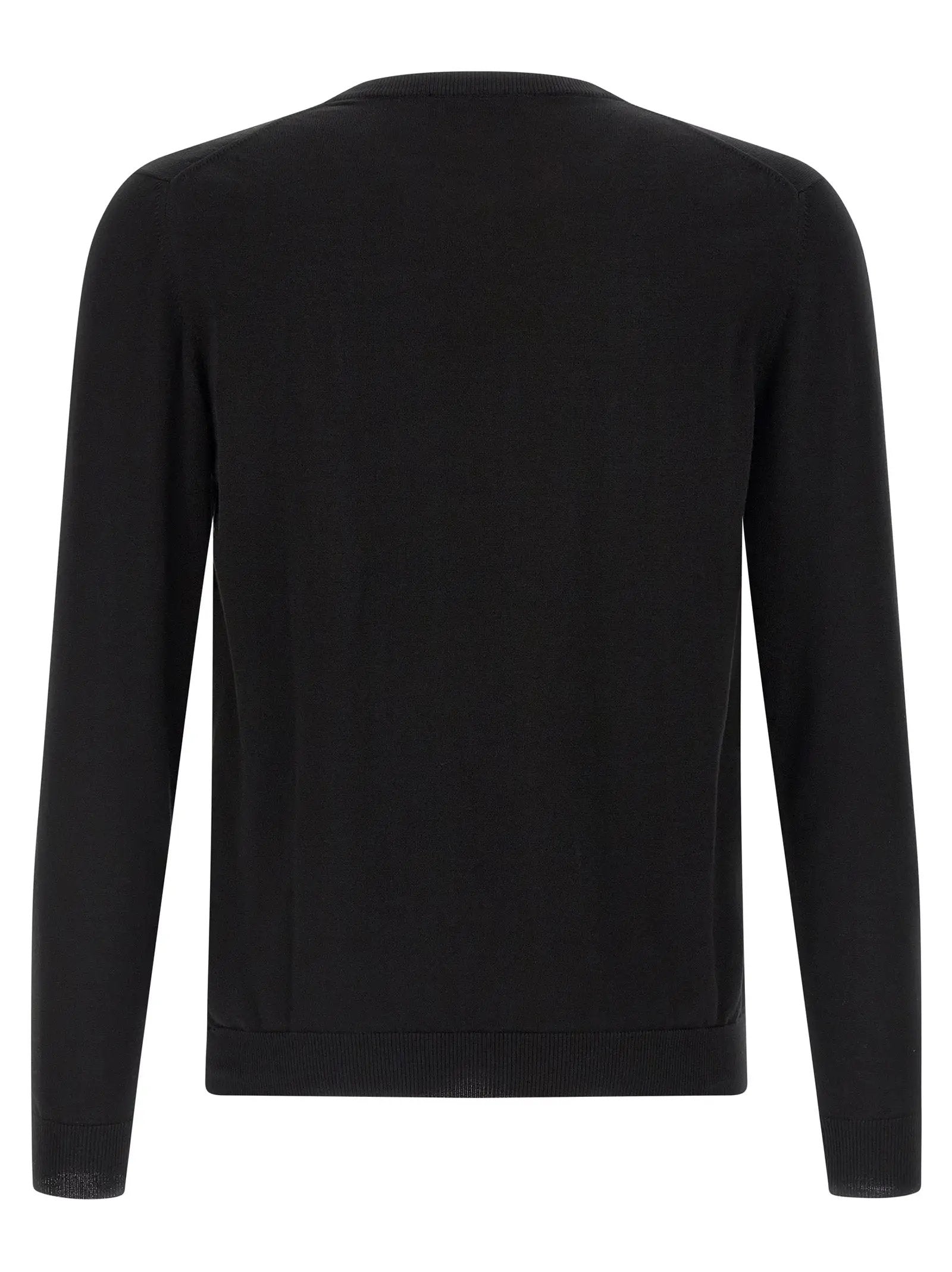 ZANONE Black Cotton Cardigan