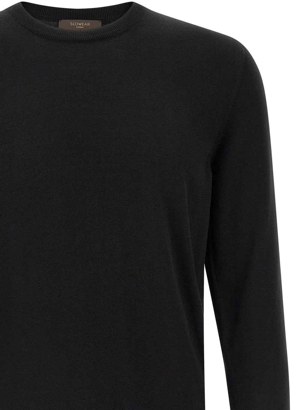 ZANONE Black Cotton Cardigan