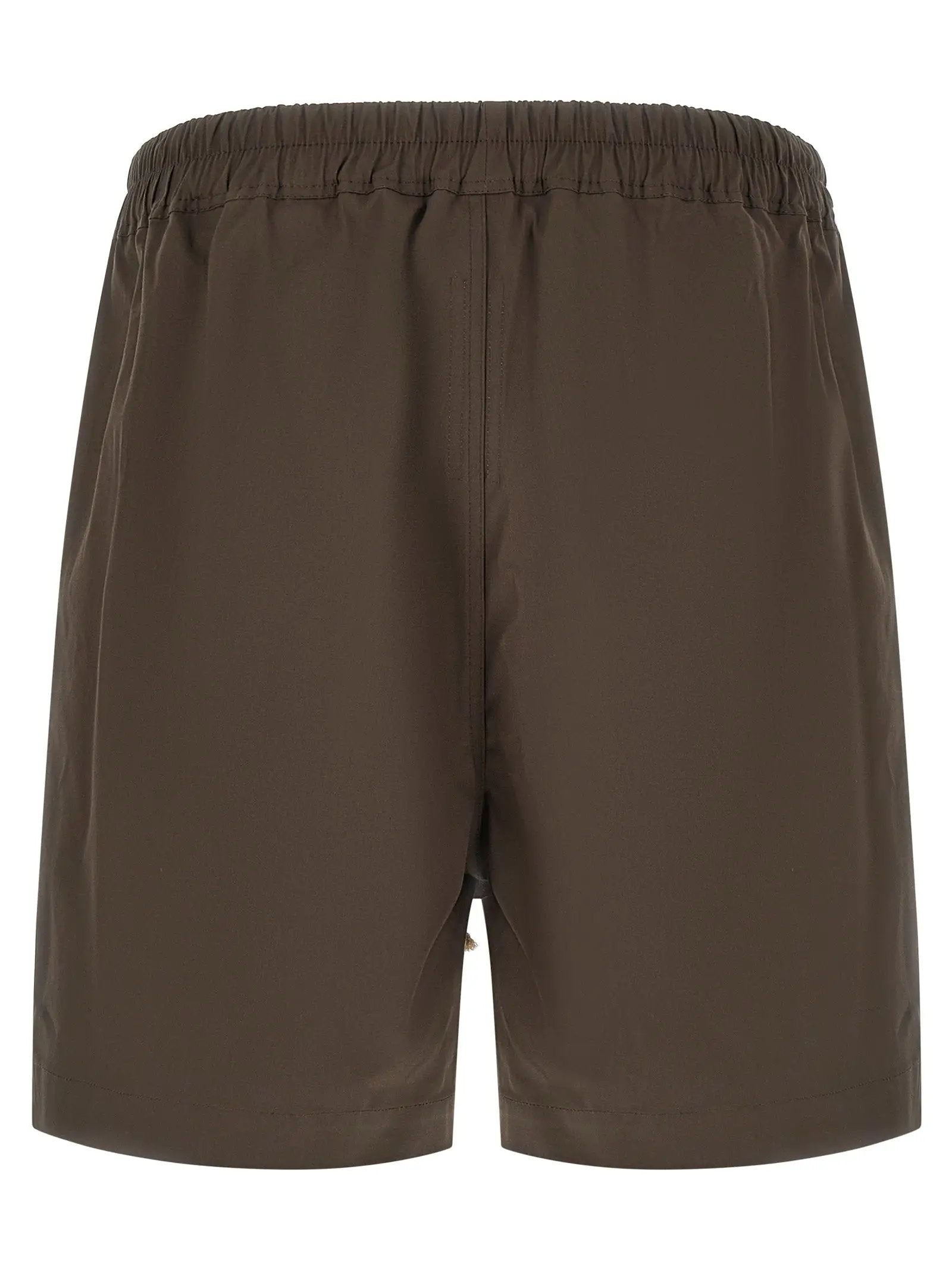 Rick Owens Brown Cotton Bermuda Shorts