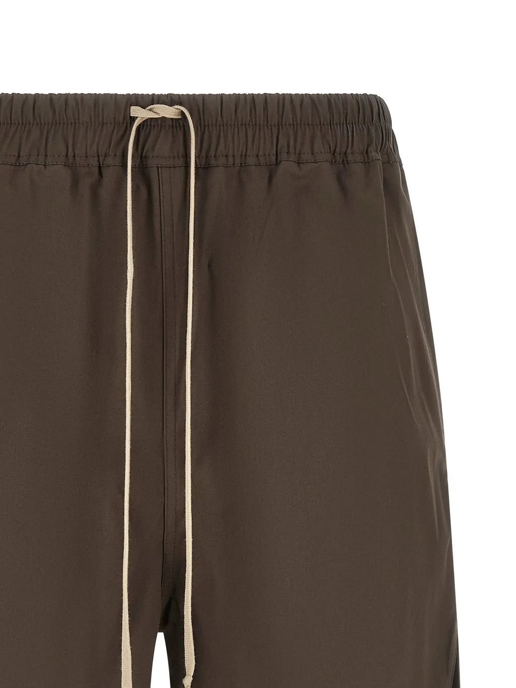 Rick Owens Brown Cotton Bermuda Shorts