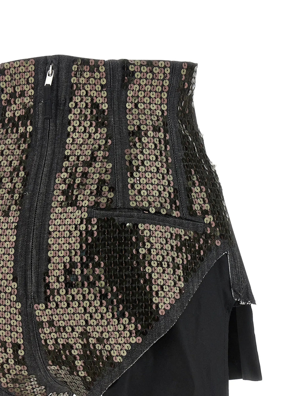Rick Owens Black Cotton Bermuda Shorts