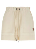 Moncler Grenoble White Polyester Bermuda Shorts