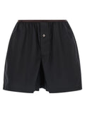 Lemaire Gray Cotton Bermuda Shorts