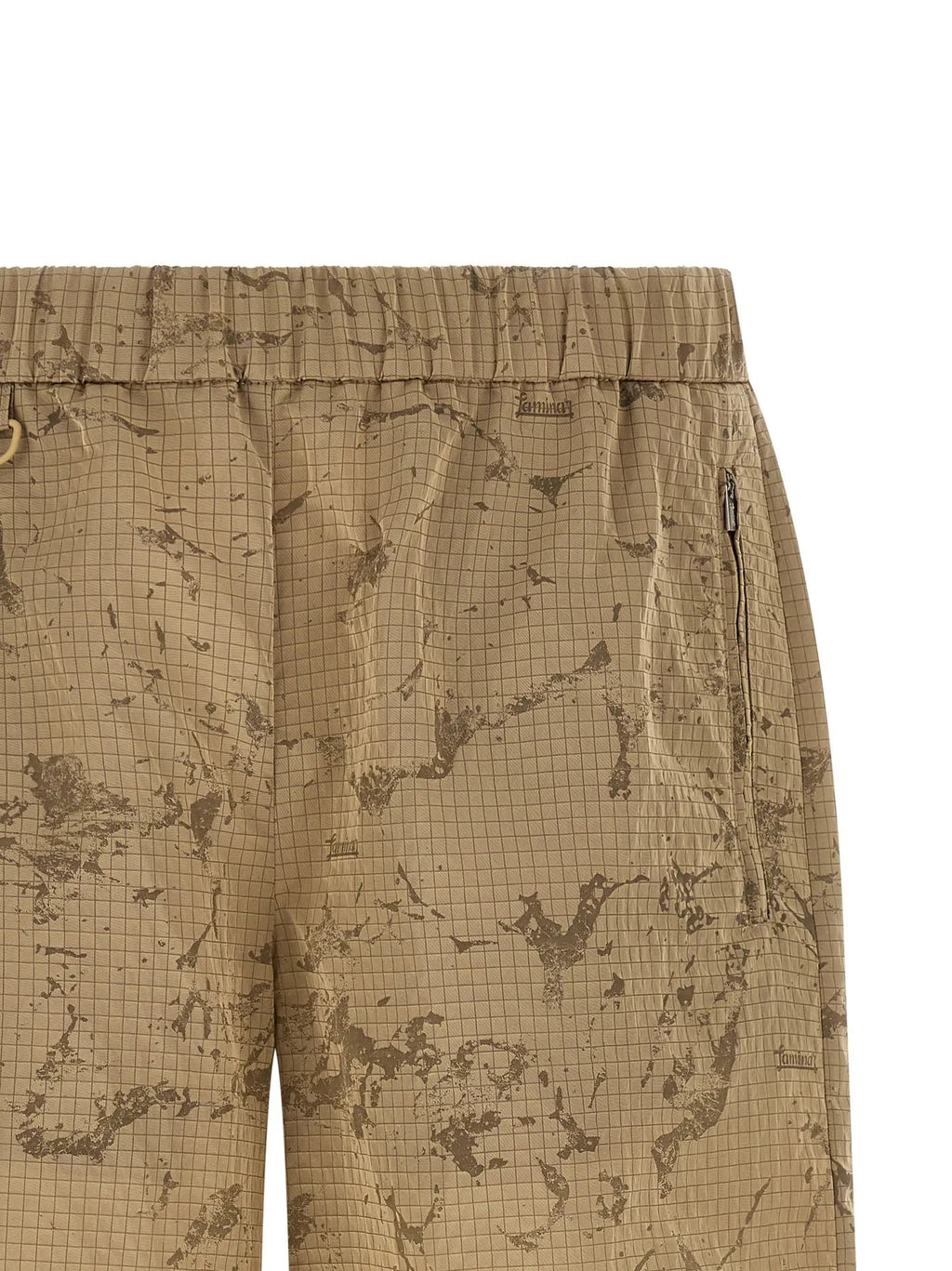 LAMINAR Beige Polyamide Bermuda Shorts