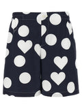 Jacquemus Blue Cotton Bermuda Shorts