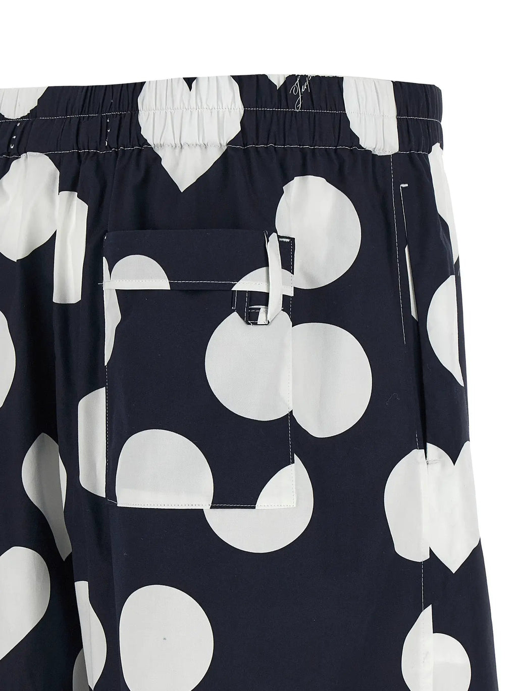 Jacquemus Blue Cotton Bermuda Shorts
