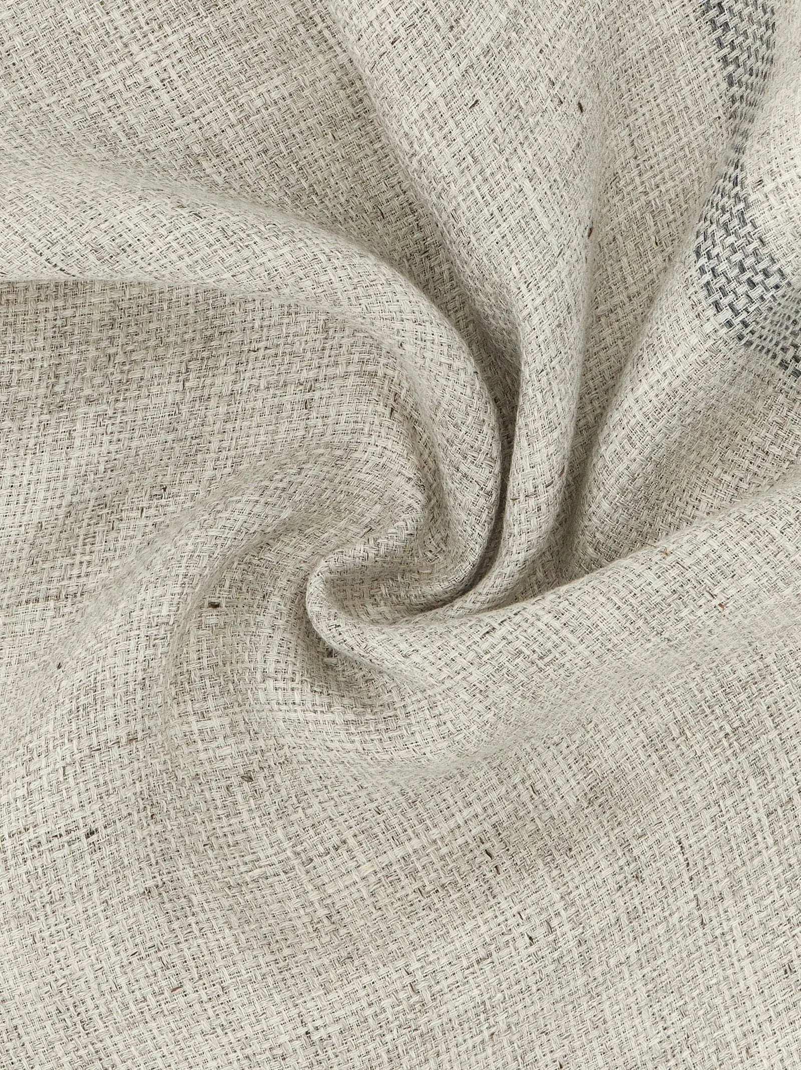 Brunello Cucinelli Gray Linen Scarf