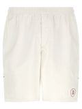 Brunello Cucinelli White Polyester Bermuda Shorts