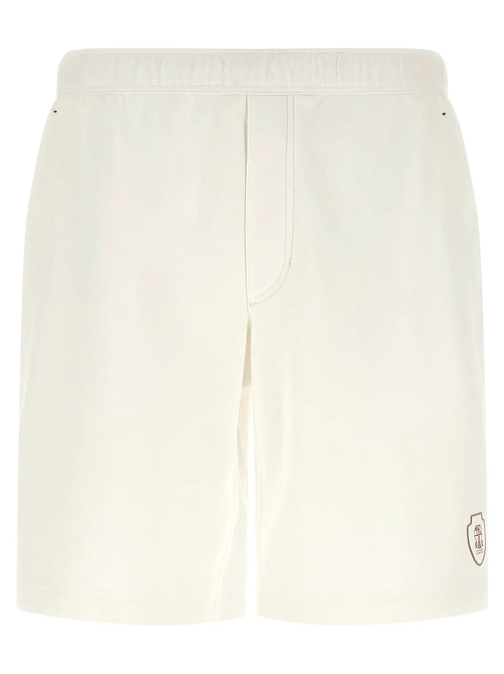 Brunello Cucinelli White Cotton Bermuda Shorts
