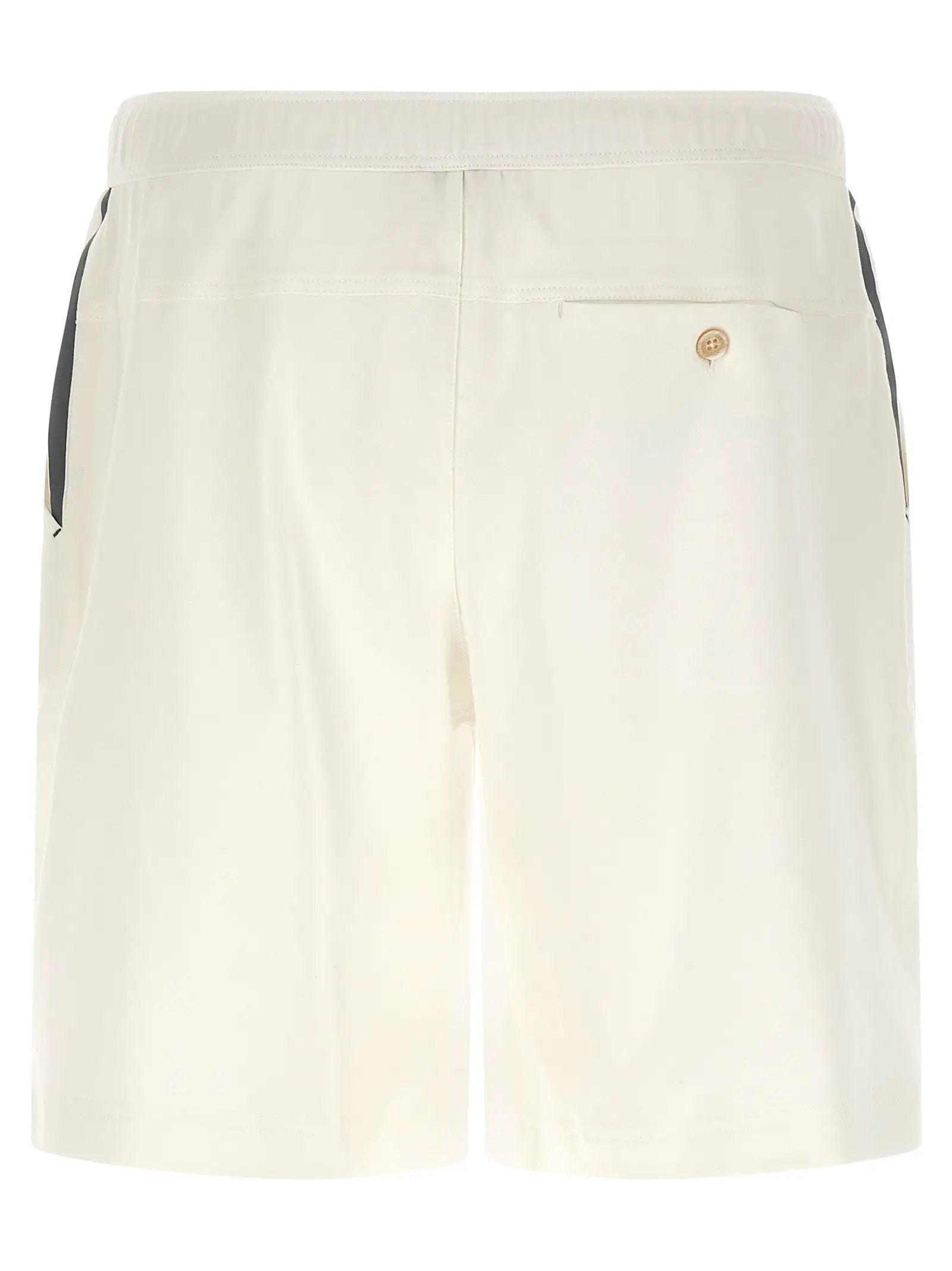 Brunello Cucinelli White Cotton Bermuda Shorts