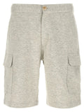 Brunello Cucinelli Gray Cotton Bermuda Shorts