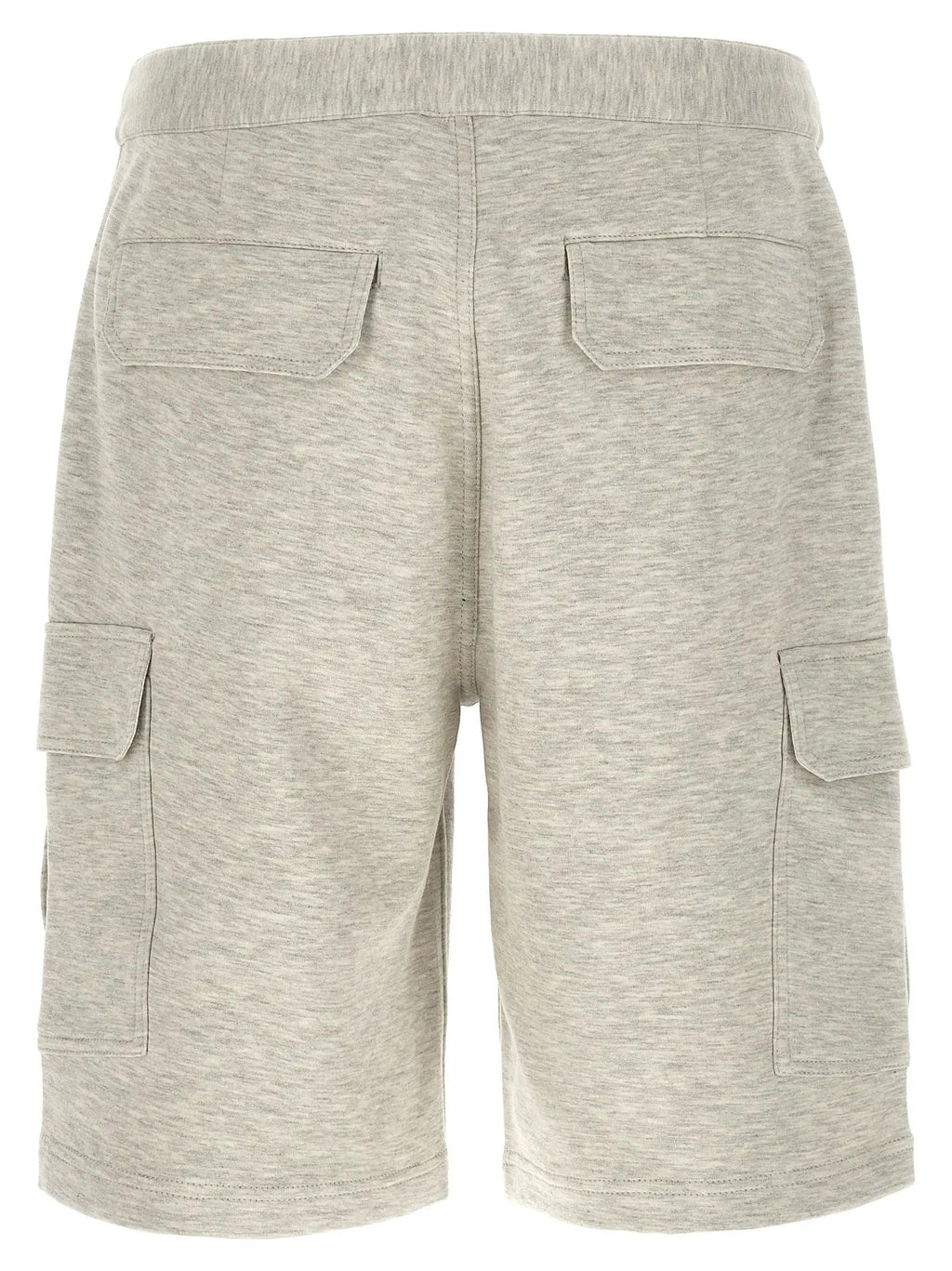 Brunello Cucinelli Gray Cotton Bermuda Shorts