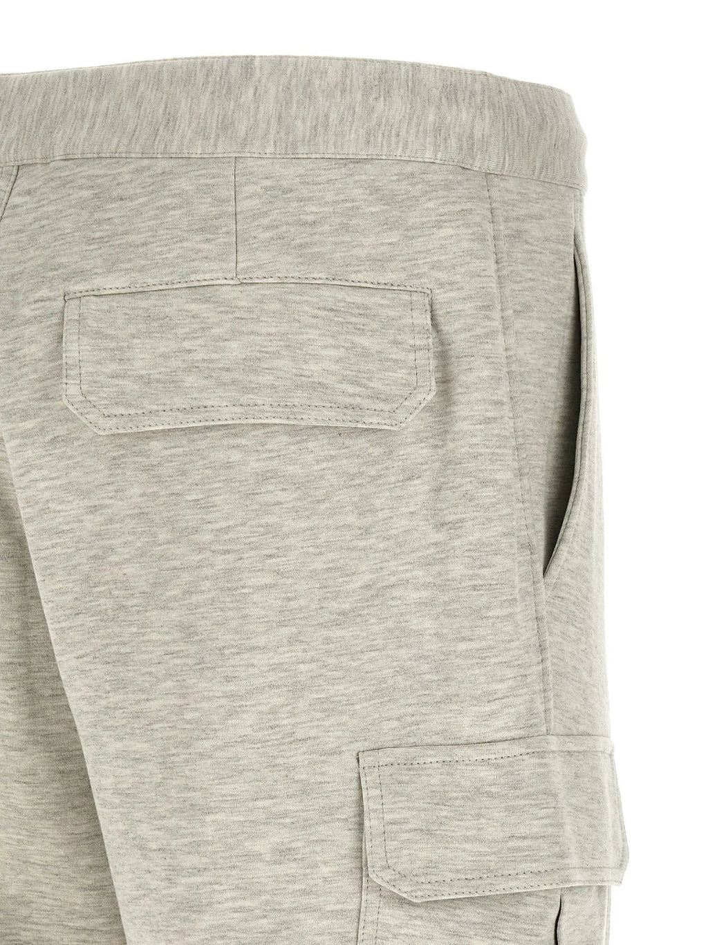 Brunello Cucinelli Gray Cotton Bermuda Shorts